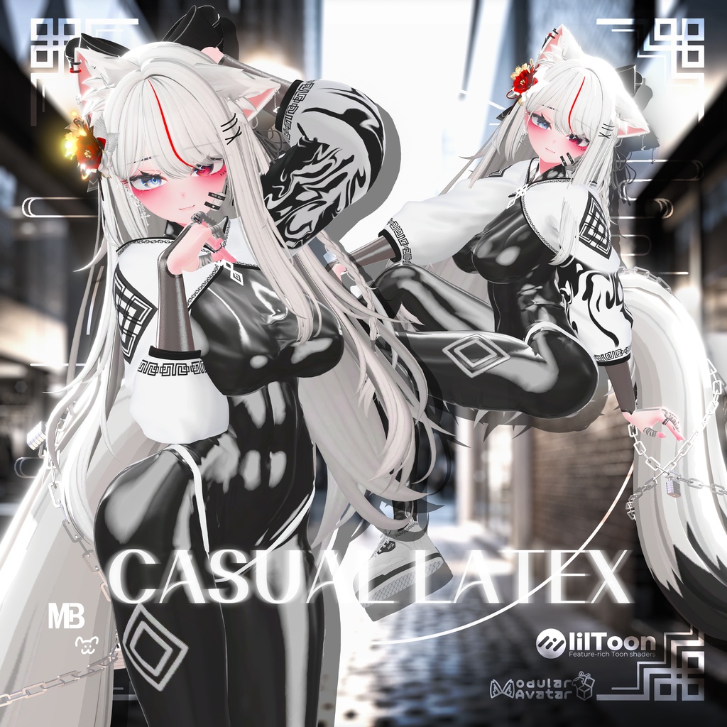 ● 『VRC衣装』 Casual_Latex ●