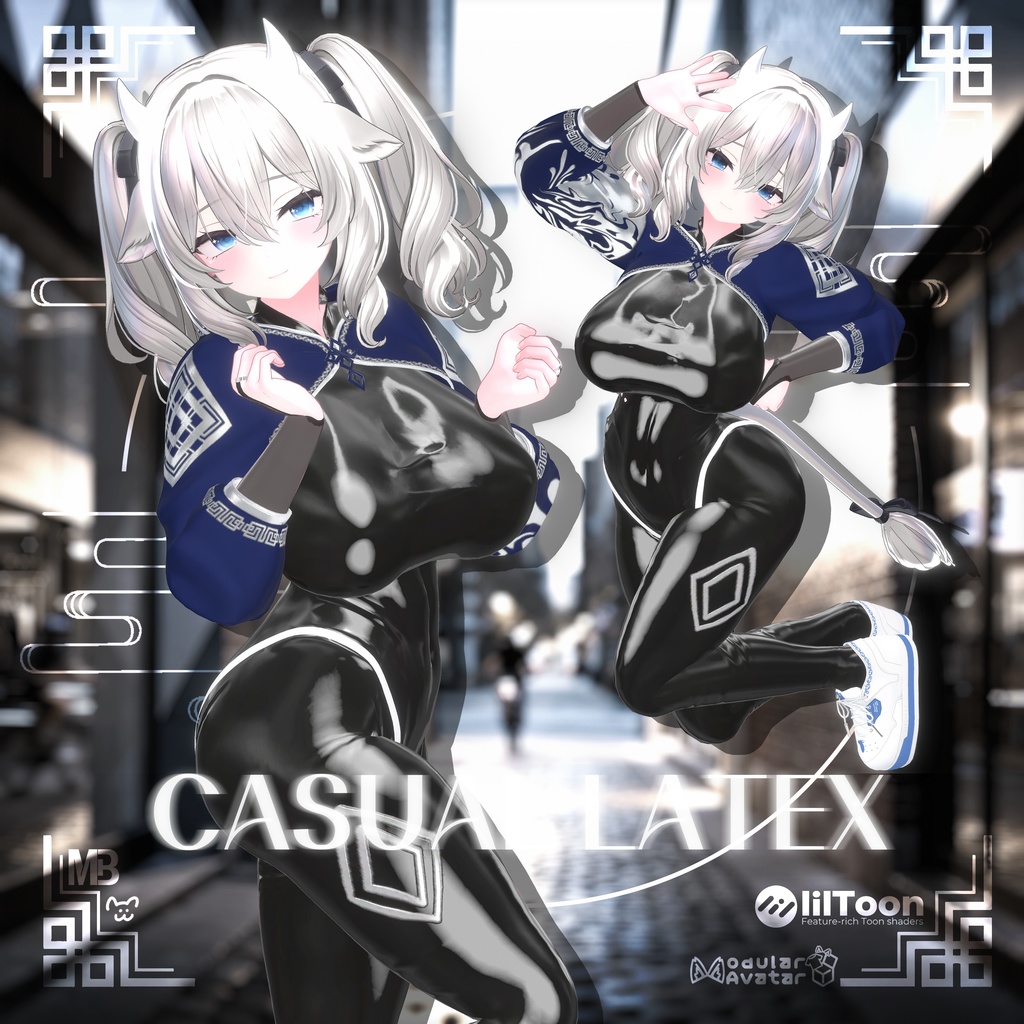 ● 『VRC衣装』 Casual_Latex ●