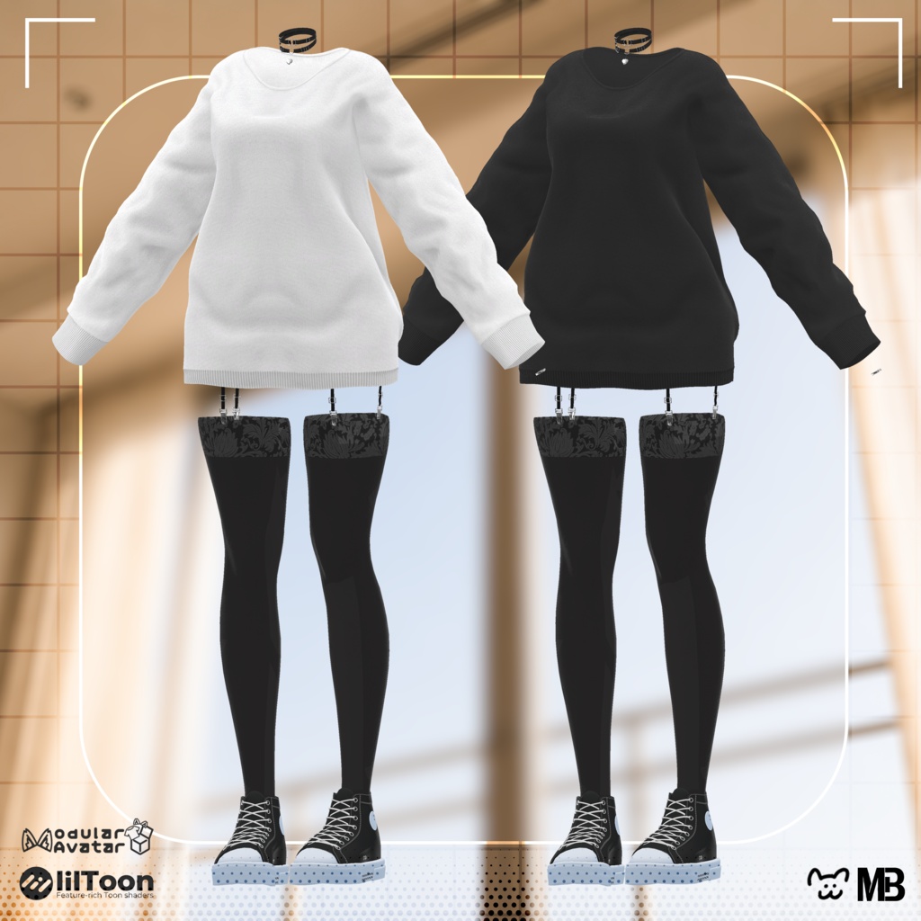 ● 『VRC衣装』 SweatShirt ●