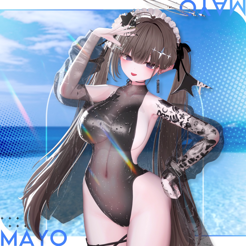 ● 『VRC衣装』 CrossLeotard ●