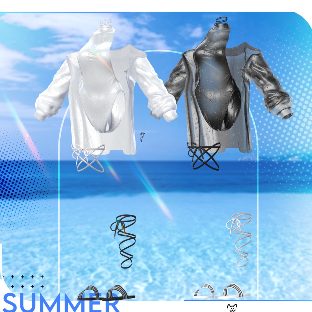 ● 『VRC衣装』 CrossLeotard ●