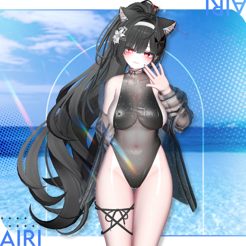 ● 『VRC衣装』 CrossLeotard ●