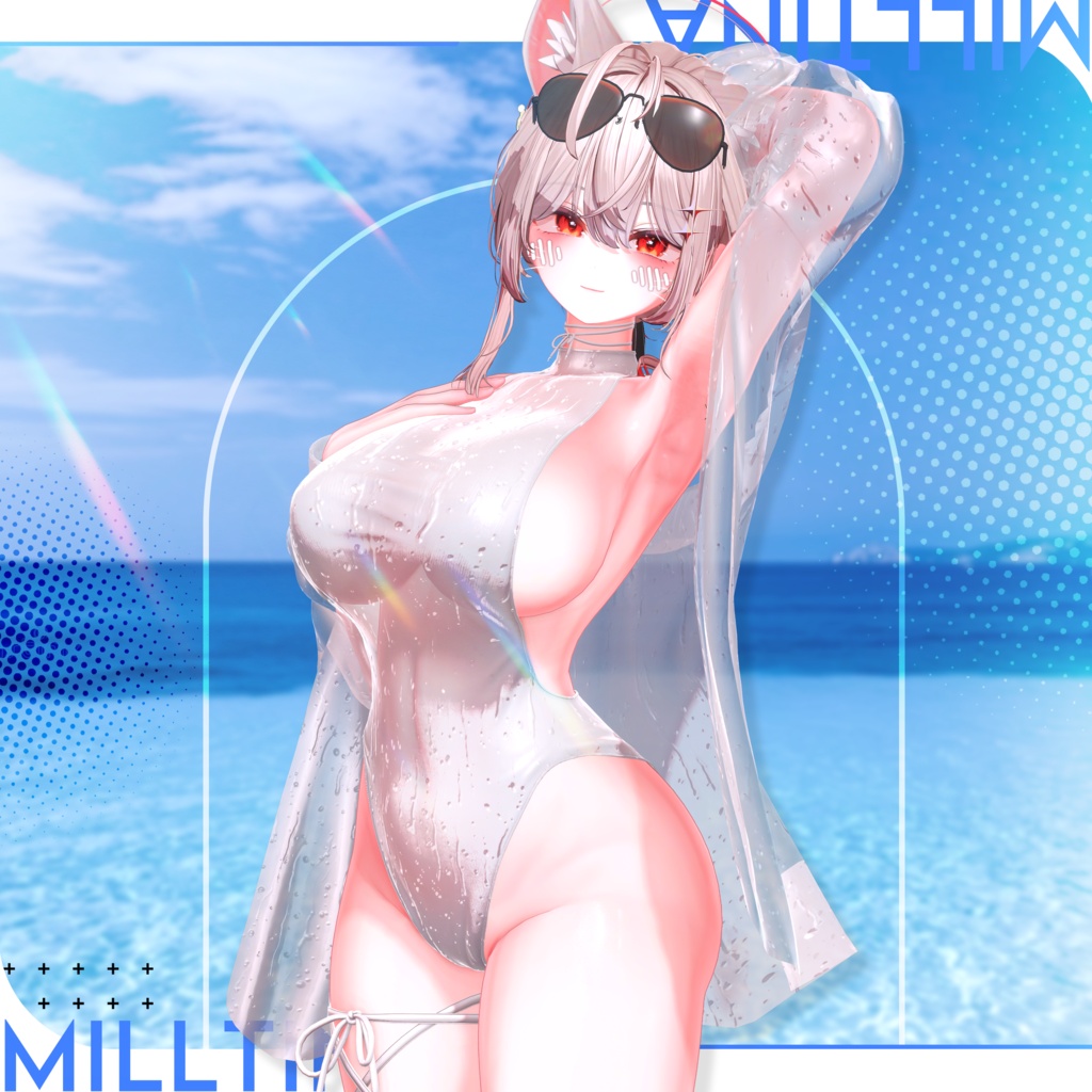 ● 『VRC衣装』 CrossLeotard ●