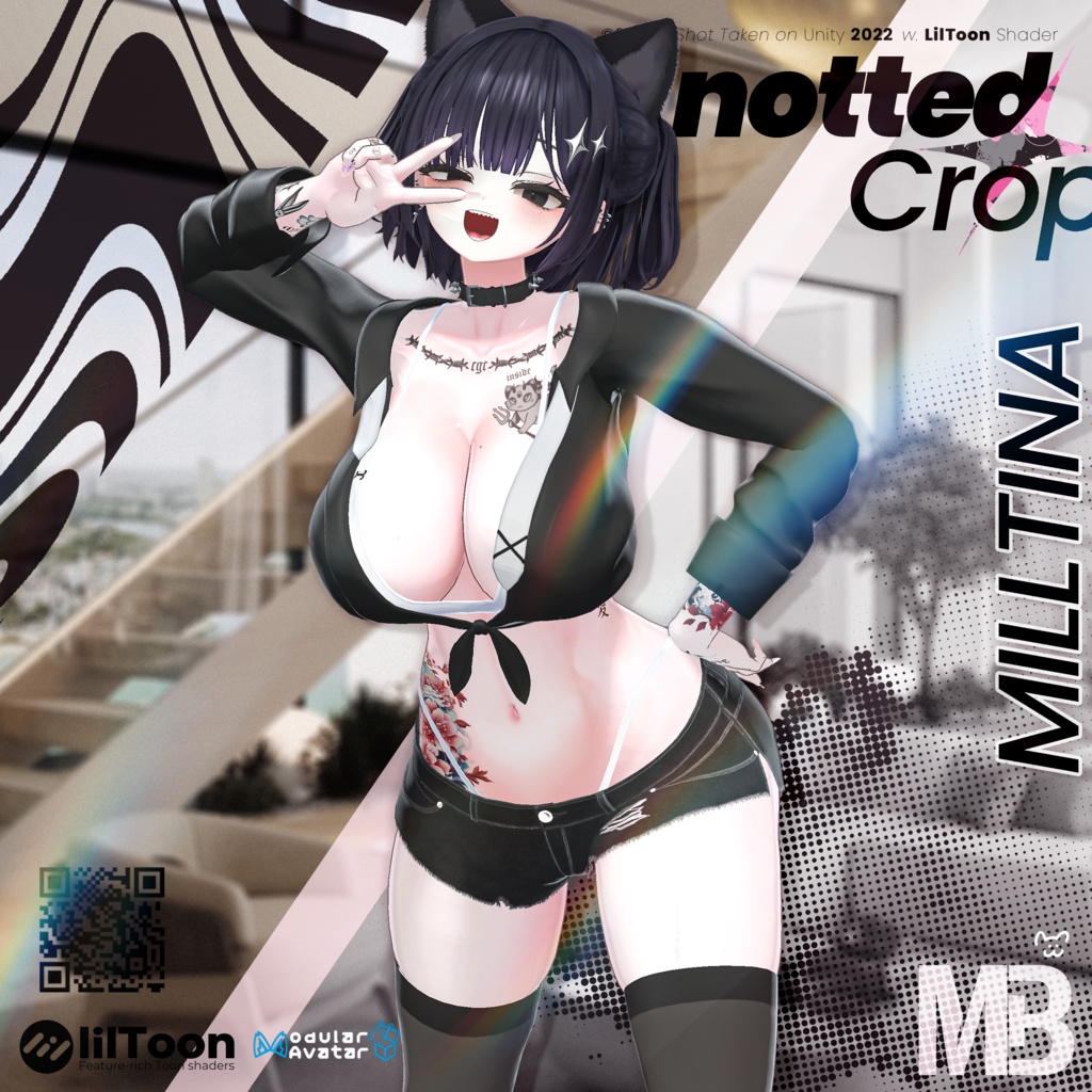 ● 『VRC衣装』 Knotted_Crop ●