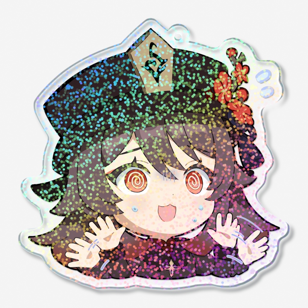 ふーたおアクキー（ホロ）１