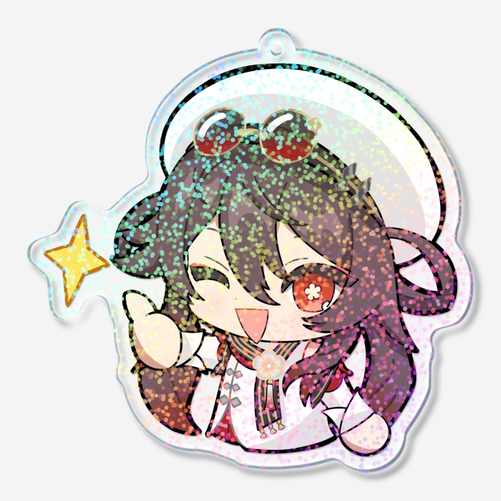 ふーたおアクキー（ホロ）４