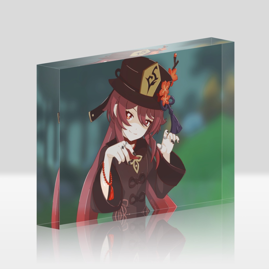 ふーたおアクリルブロック