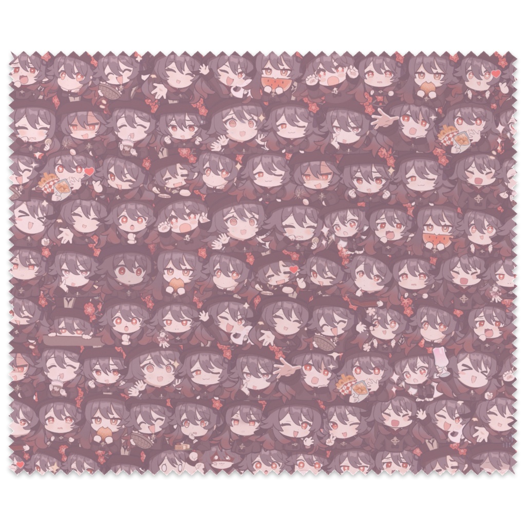 ぎちぎちふーたおメガネ拭き