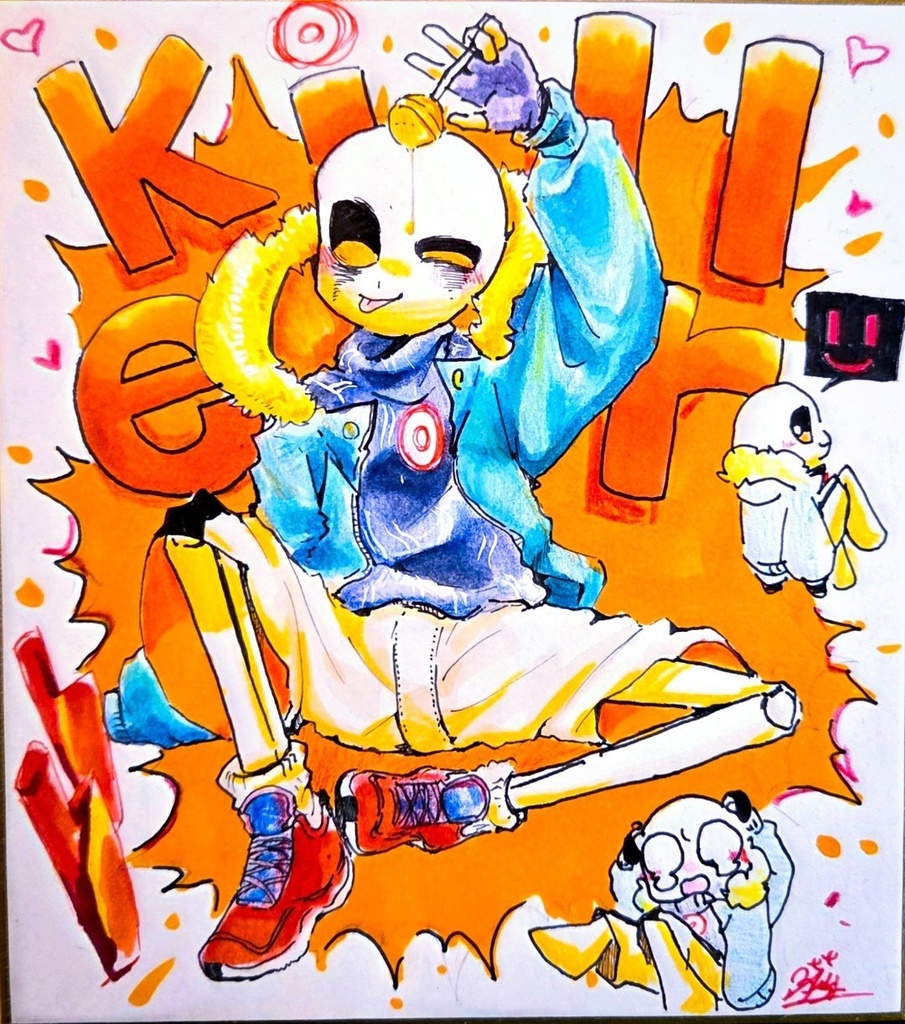 キラーくん 色紙