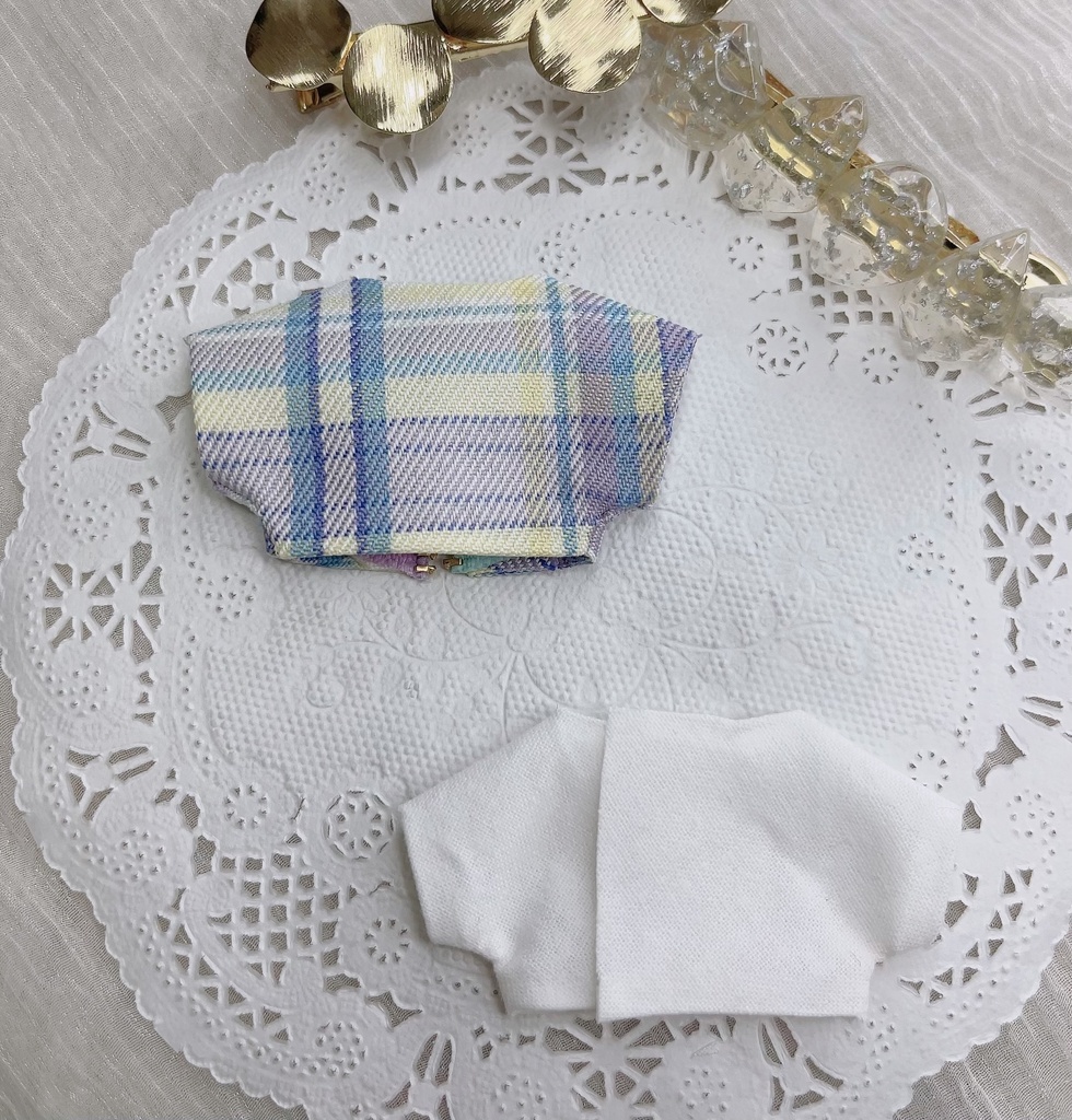 チェックジャケット・インナー セット