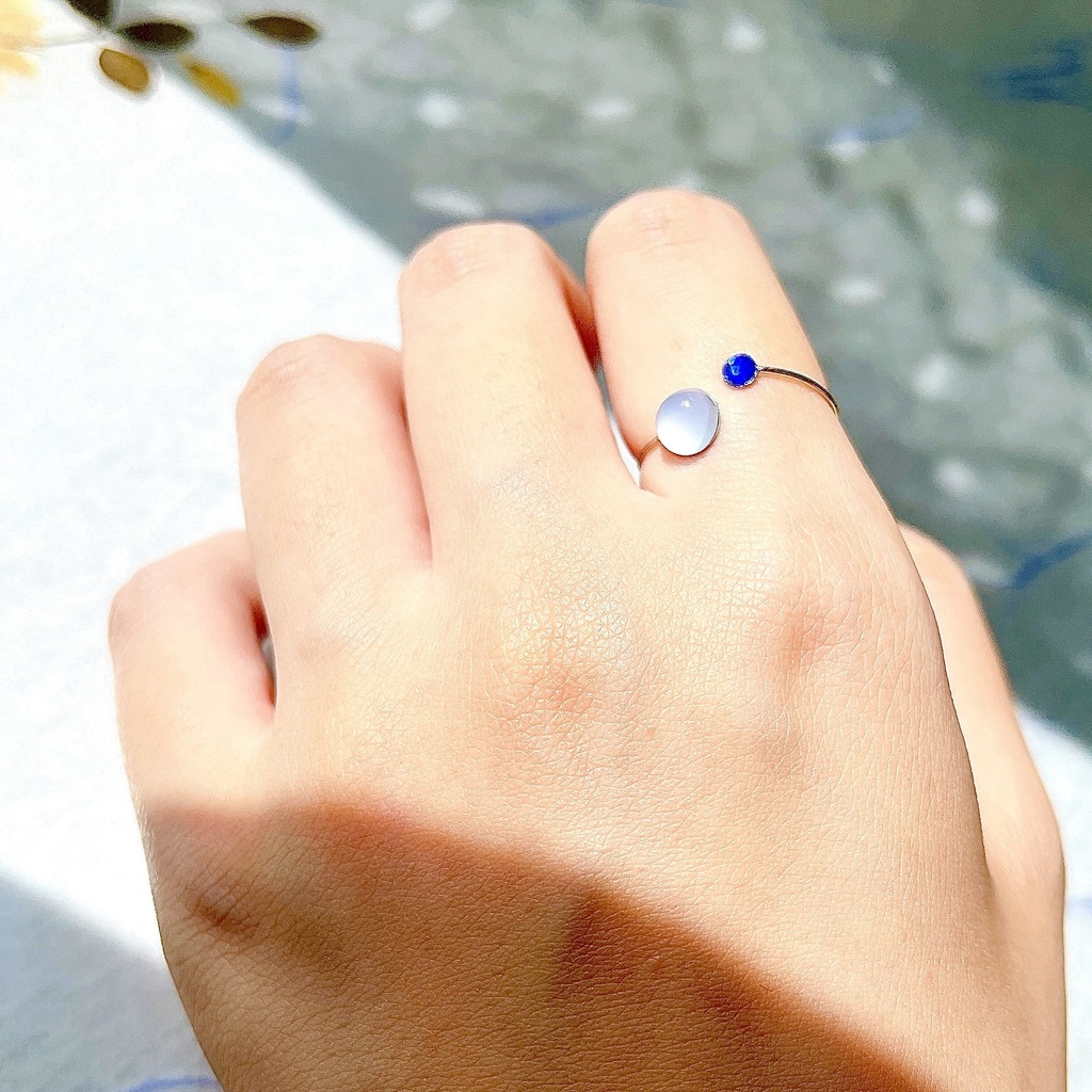 【空の一日】 指輪 リング 12号フリーサイズ