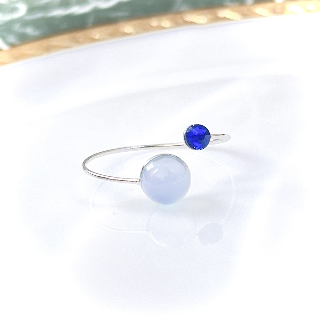 【空の一日】 指輪 リング 12号フリーサイズ