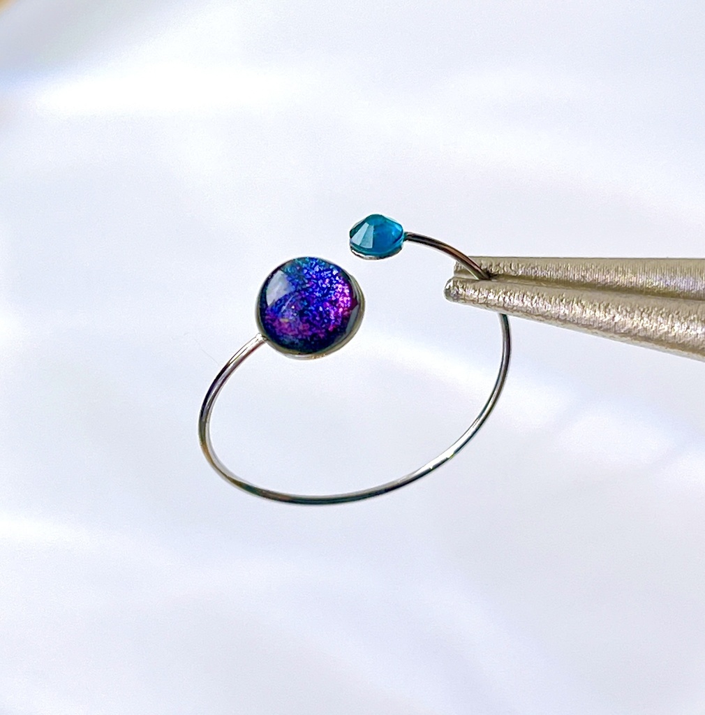 【空の一日】 指輪 リング 12号フリーサイズ