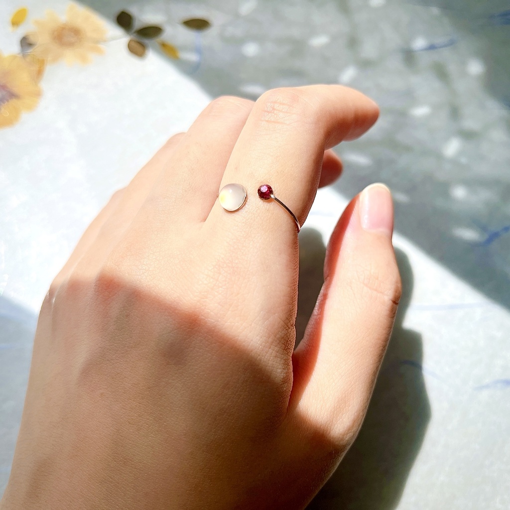 【空の一日】 指輪 リング 12号フリーサイズ