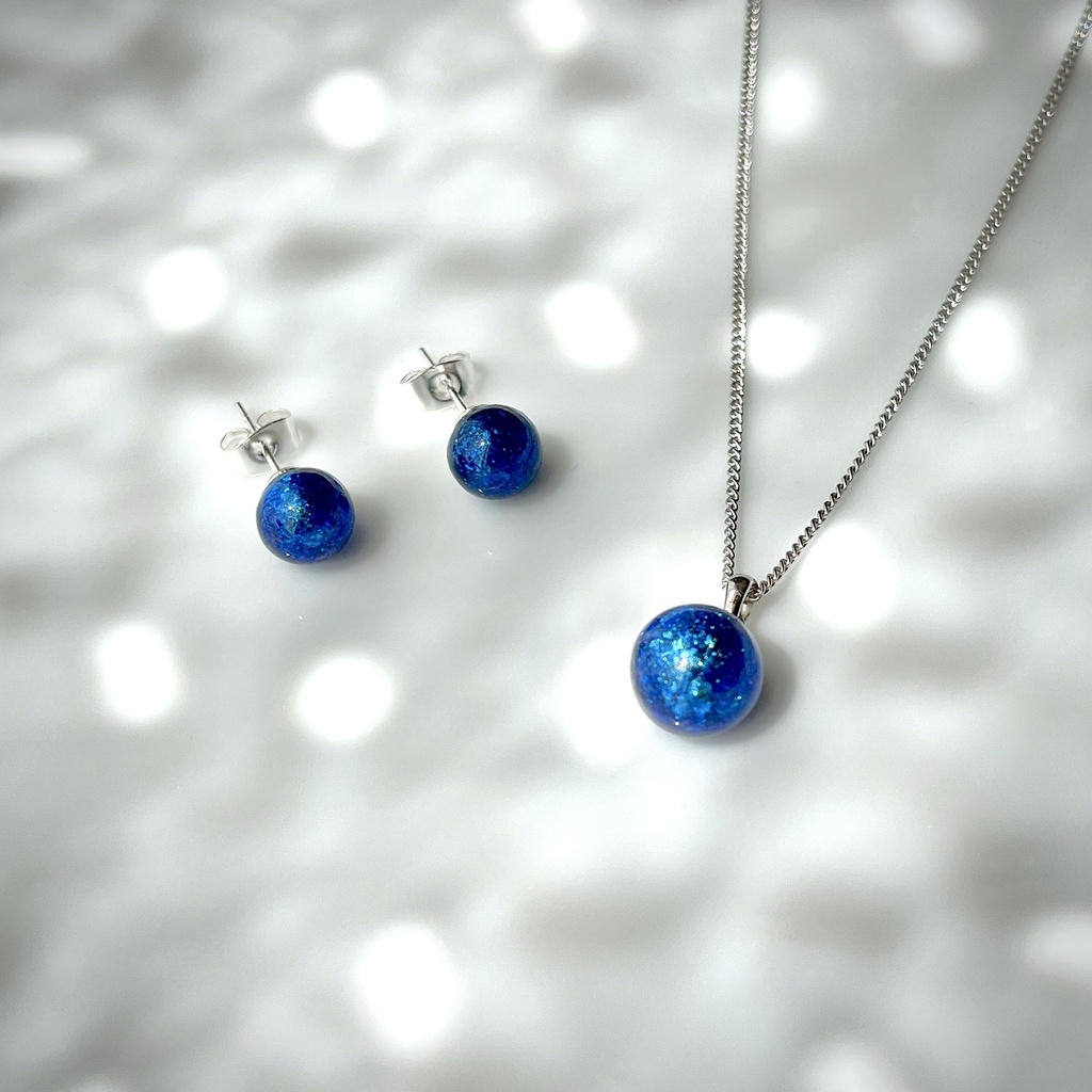 【輝石】 レディース ピアス ネックレス セット