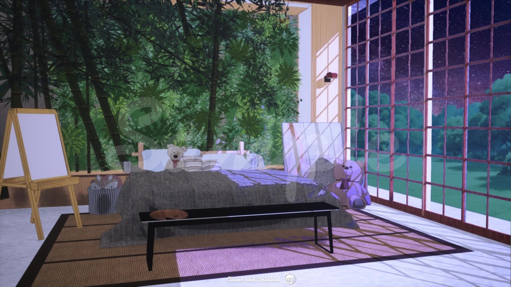 Cocoonbedroom 竹の間 【Vtuberさん向け】