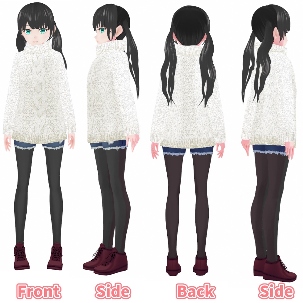 【基本無料】ニットワンピ【VRoid】