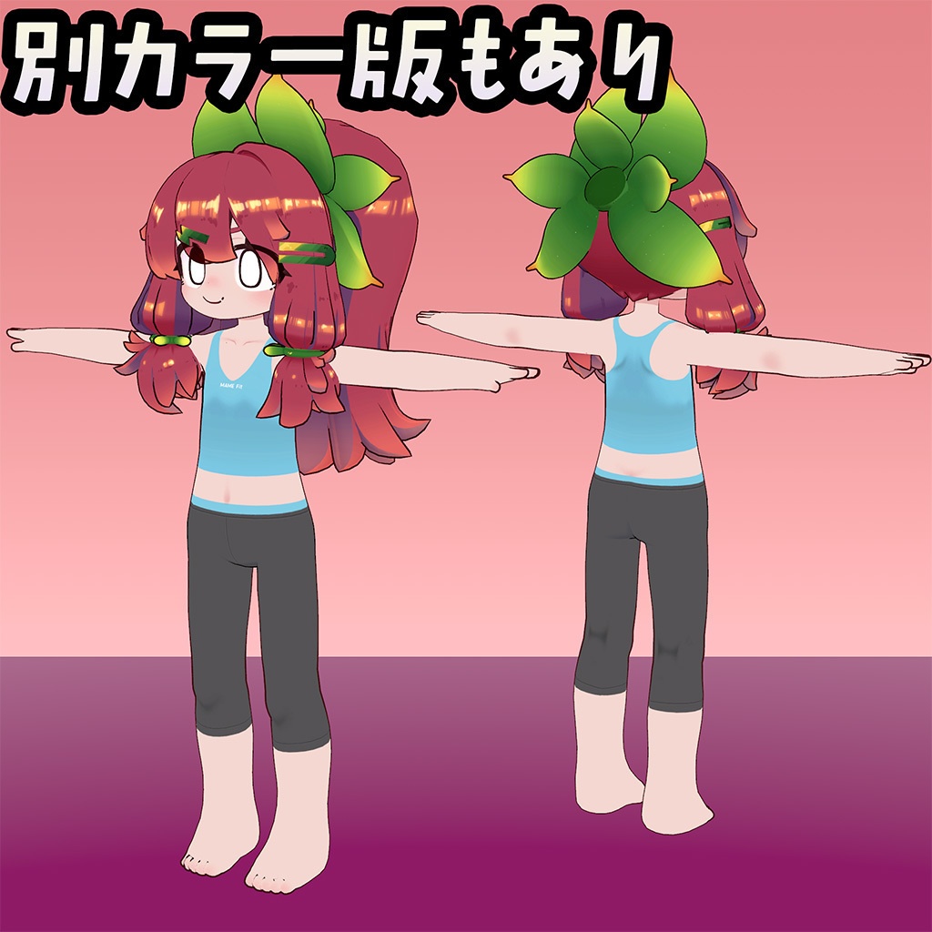 【無料】イサナイ用スキン エアロビウェア