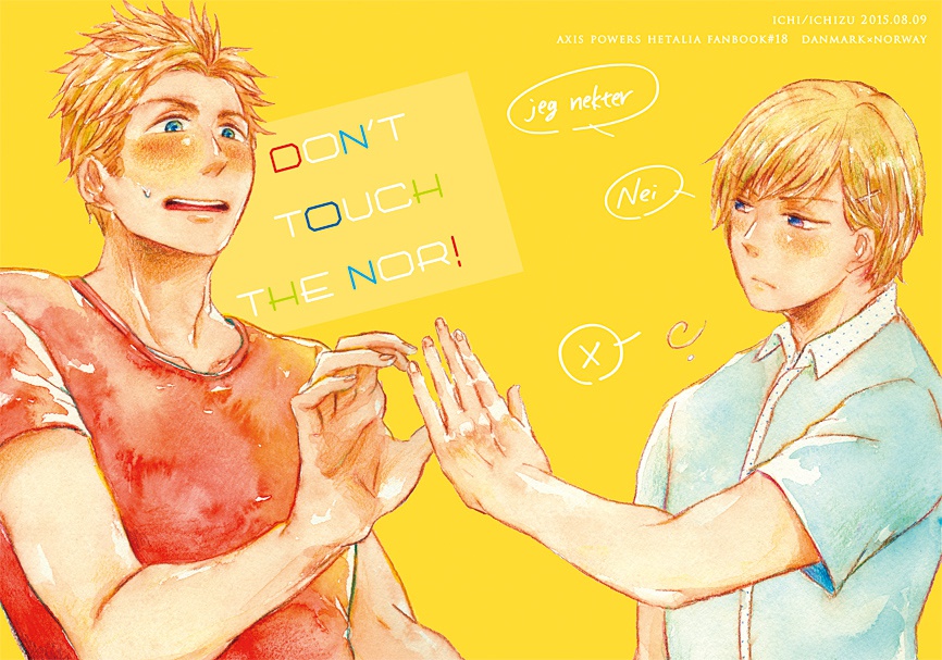 DON'T TOUCH THE NOR!