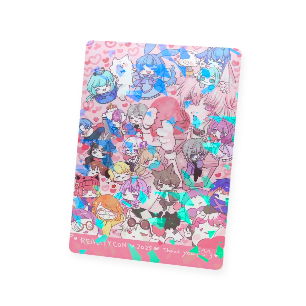 REALITYCON2025掲載記念カード くっちまうぞキラキラ