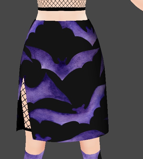 Punk Goth Clothing Set
