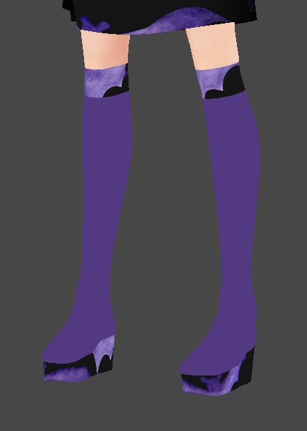 Punk Goth Clothing Set