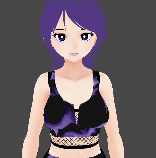 Punk Goth Clothing Set