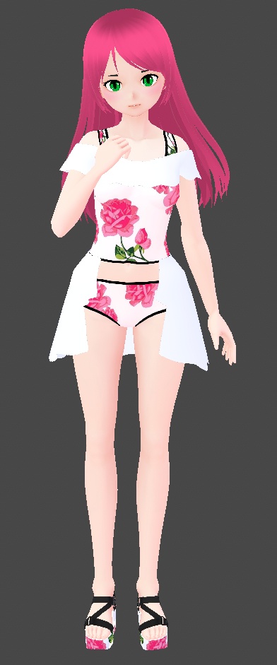 Lolita Rose Swimwear and shoes