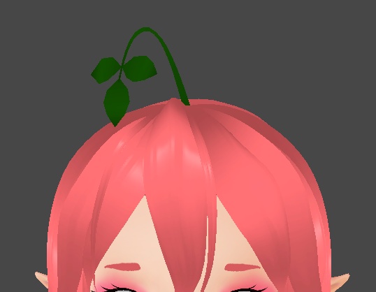 Set of 3 Leaf themed Ahoge 