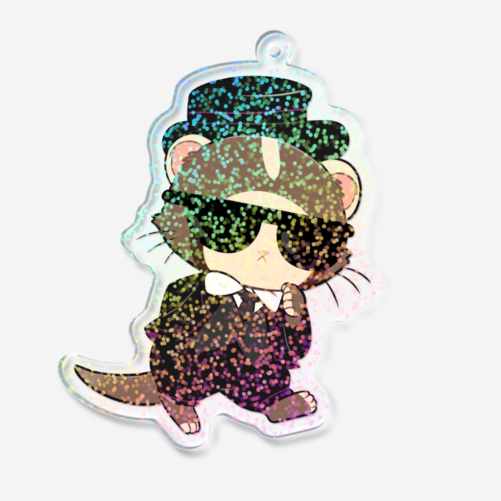 上官といっしょ♡ きらっと悪リルキーホルダー