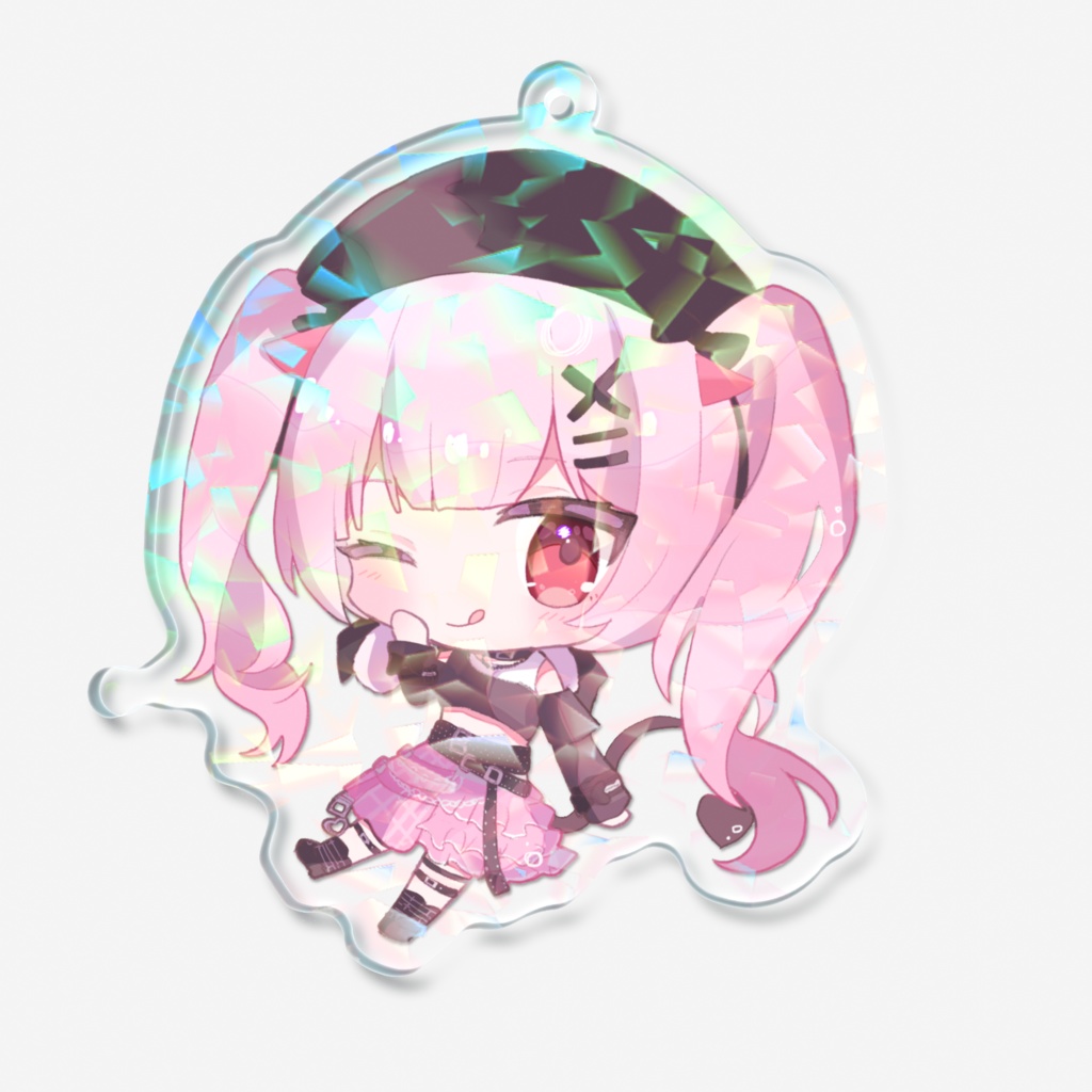 らこちといっしょ♡ ぴかっと悪リルキーホルダー