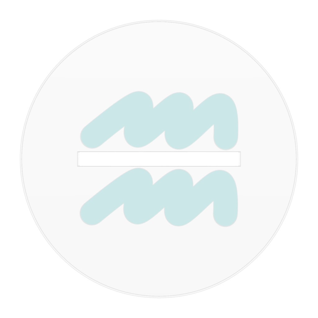 みずがめなおたくのアクリルスタンド