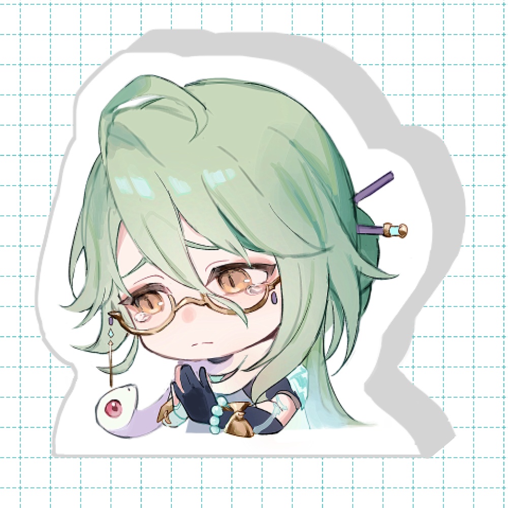 白朮 ミニアクリルフィギュア