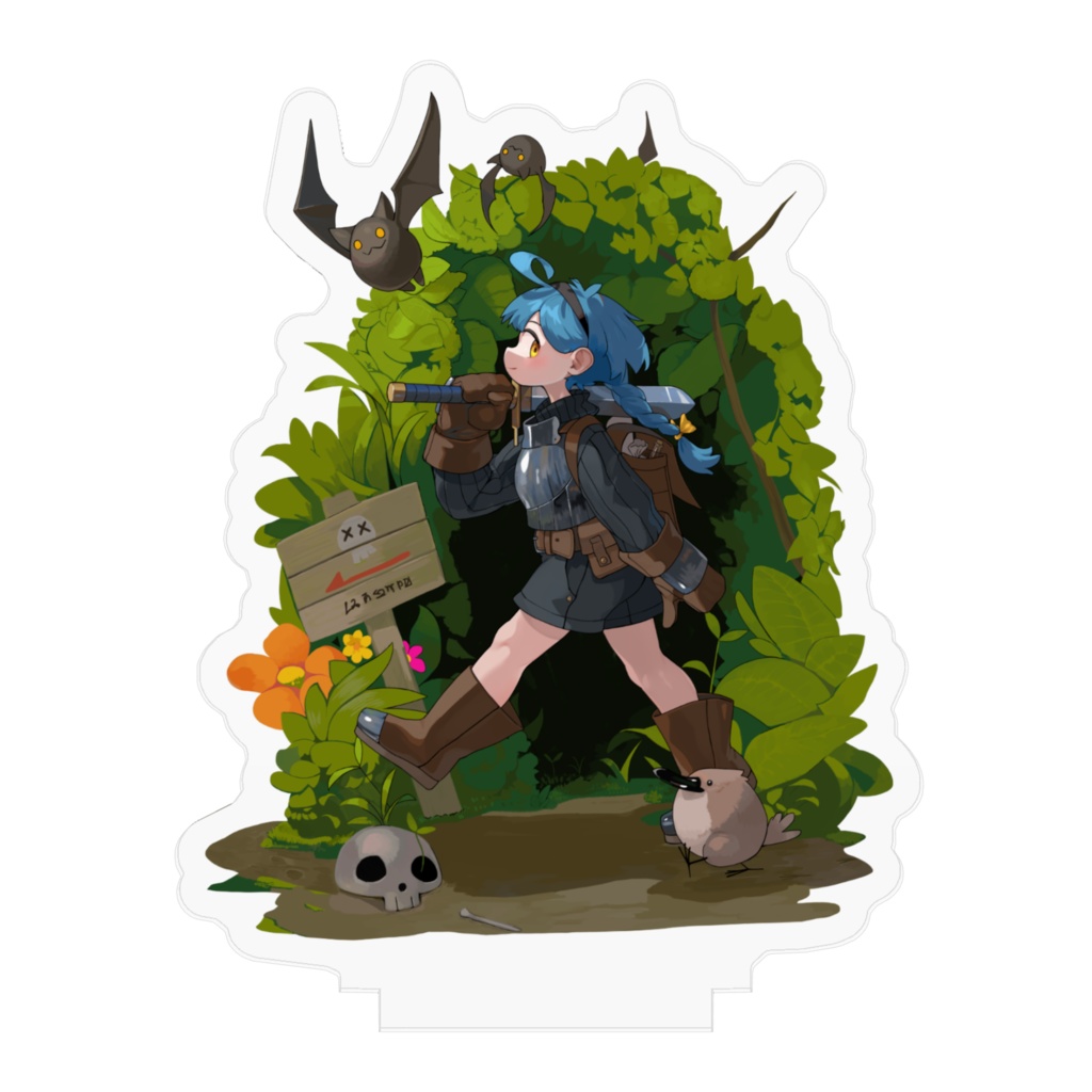 三つ編みファンタジー子