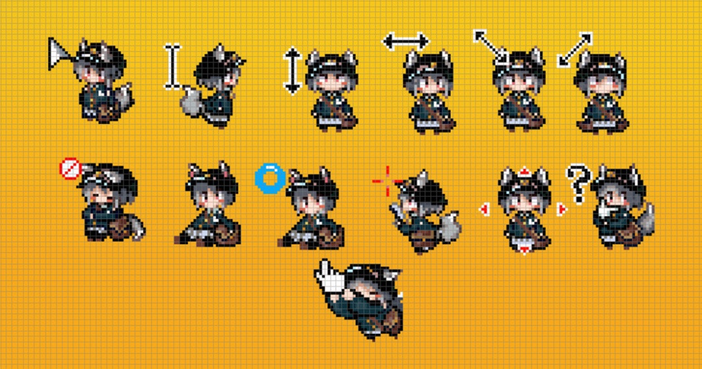 自作マウスカーソル