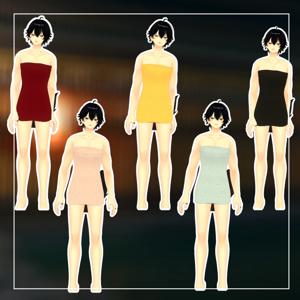 【MA対応】絶対見えないふわふわタオル - for 彼方・狛乃