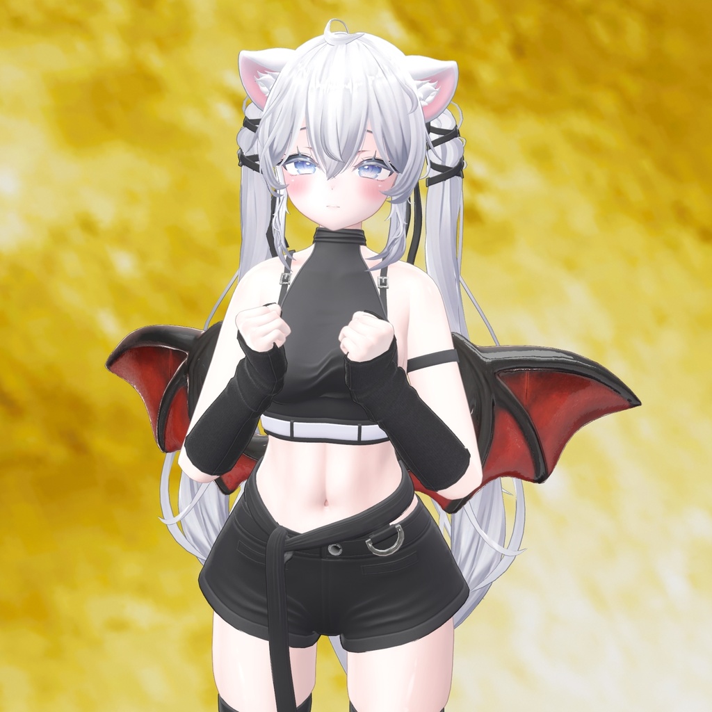 【MA対応14アバター】ぽんっとデビルウィング【感謝企画】