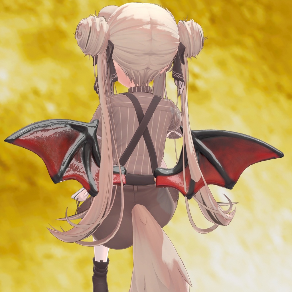 【MA対応14アバター】ぽんっとデビルウィング【感謝企画】