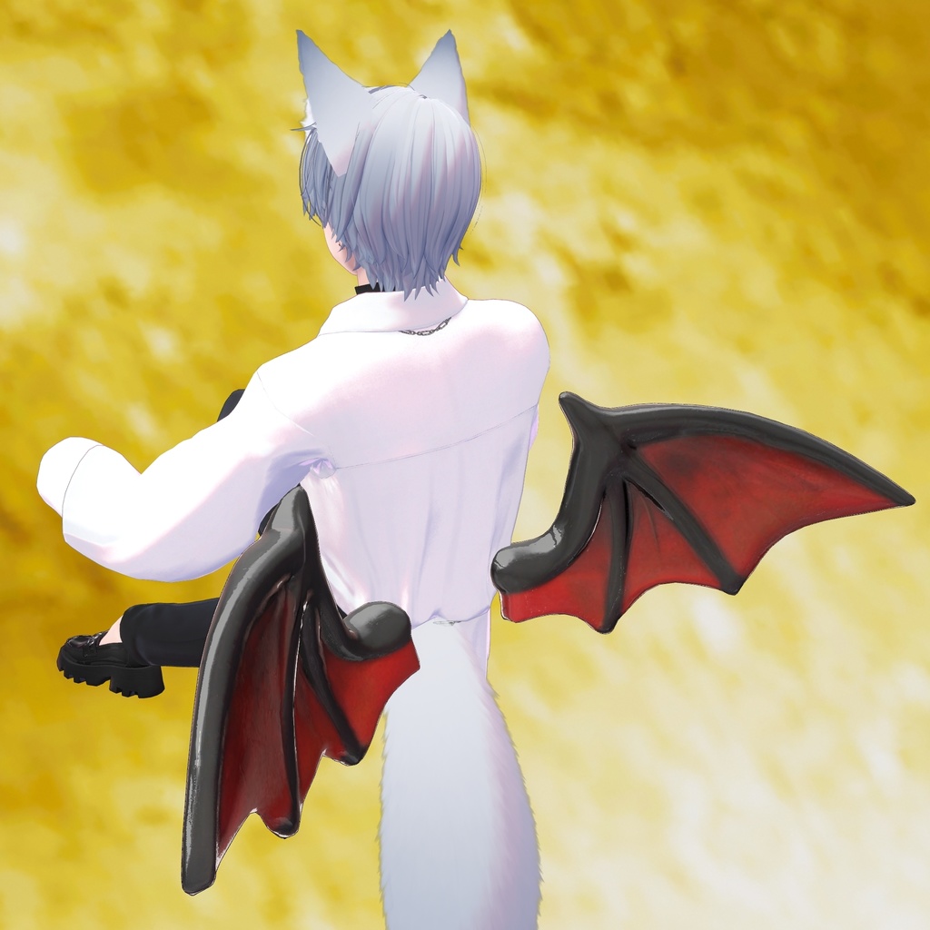 【MA対応14アバター】ぽんっとデビルウィング【感謝企画】