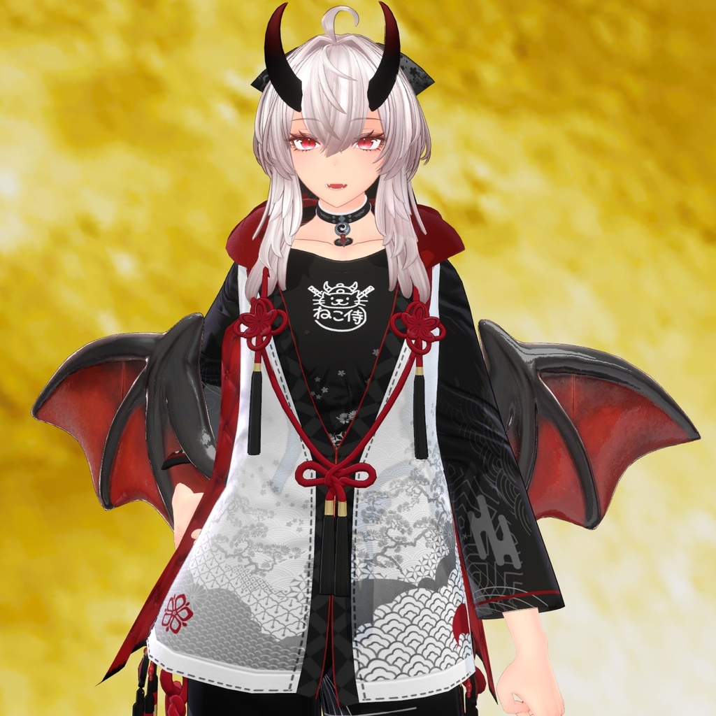 【MA対応14アバター】ぽんっとデビルウィング【感謝企画】