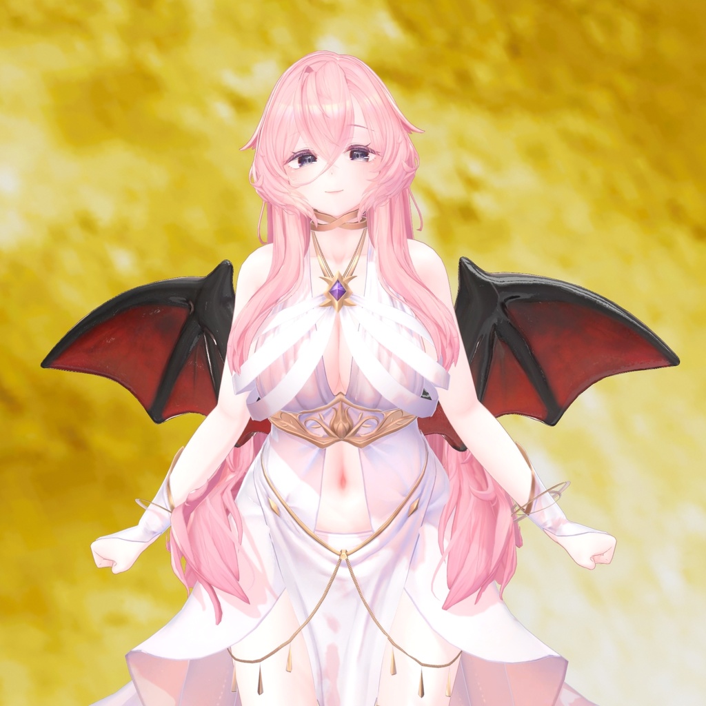 【MA対応14アバター】ぽんっとデビルウィング【感謝企画】