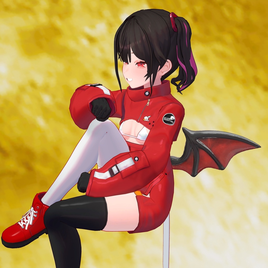 【MA対応14アバター】ぽんっとデビルウィング【感謝企画】