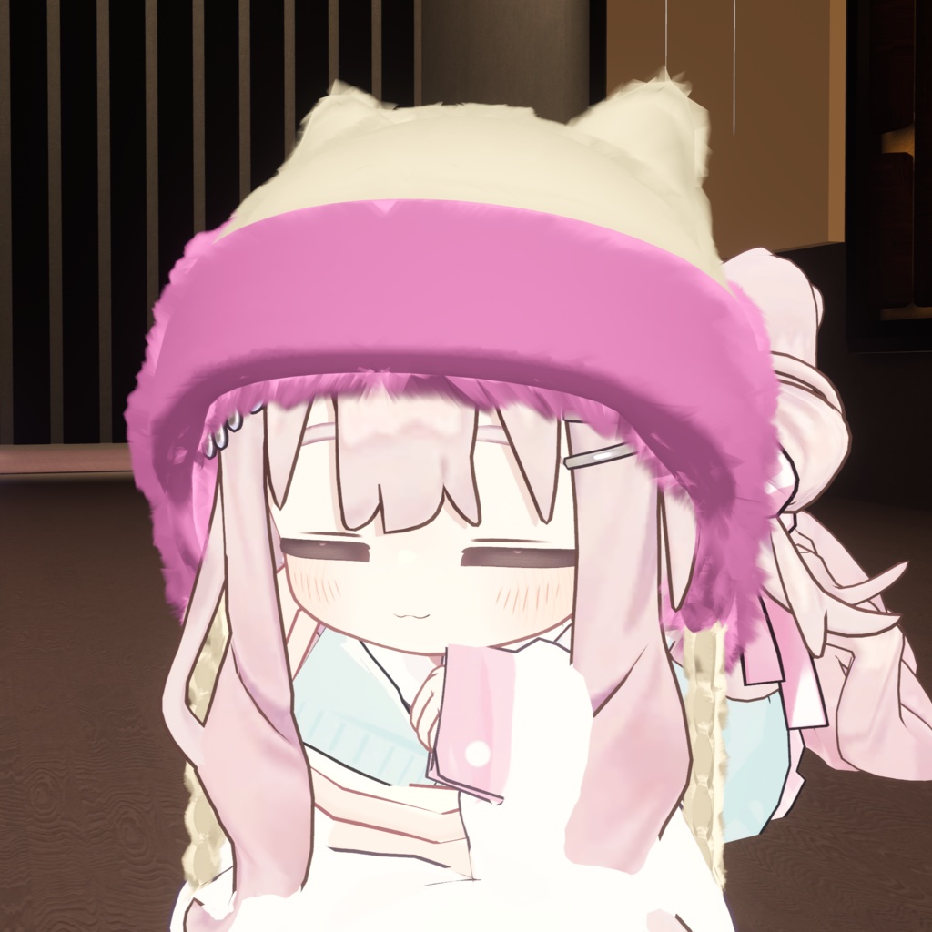 【16アバター対応】ふわふわネコミミ帽子【リリースセール】