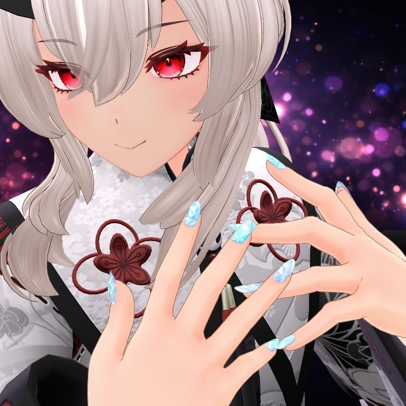 【ぽん入れ簡単】凪羽専用ネイル【MA対応3種類】