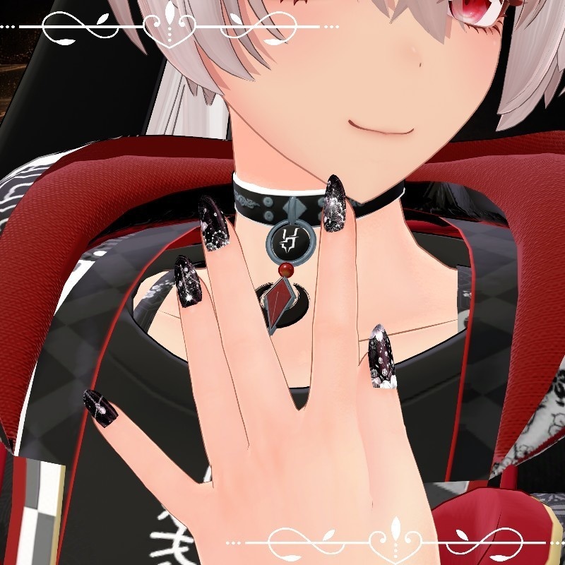 【リリースセール】凪羽凛専用和とゴスネイル【MA対応】