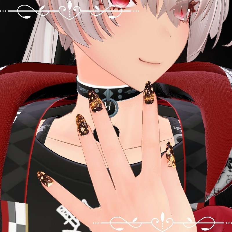 【リリースセール】凪羽凛専用和とゴスネイル【MA対応】