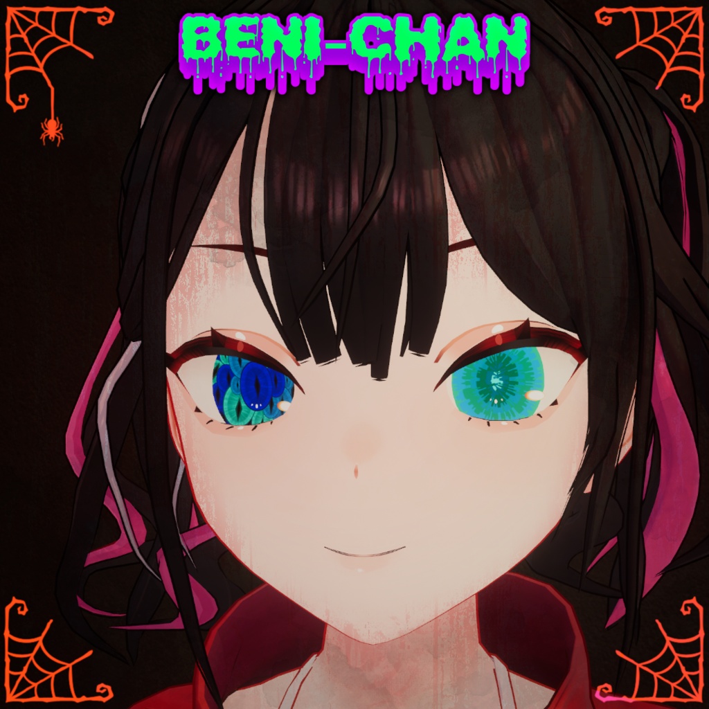 【4色】HERESY Halloween EYE【6アバター対応】