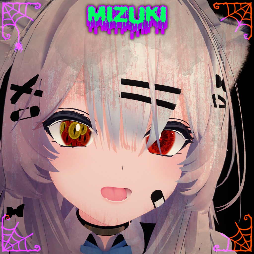 【4色】HERESY Halloween EYE【6アバター対応】