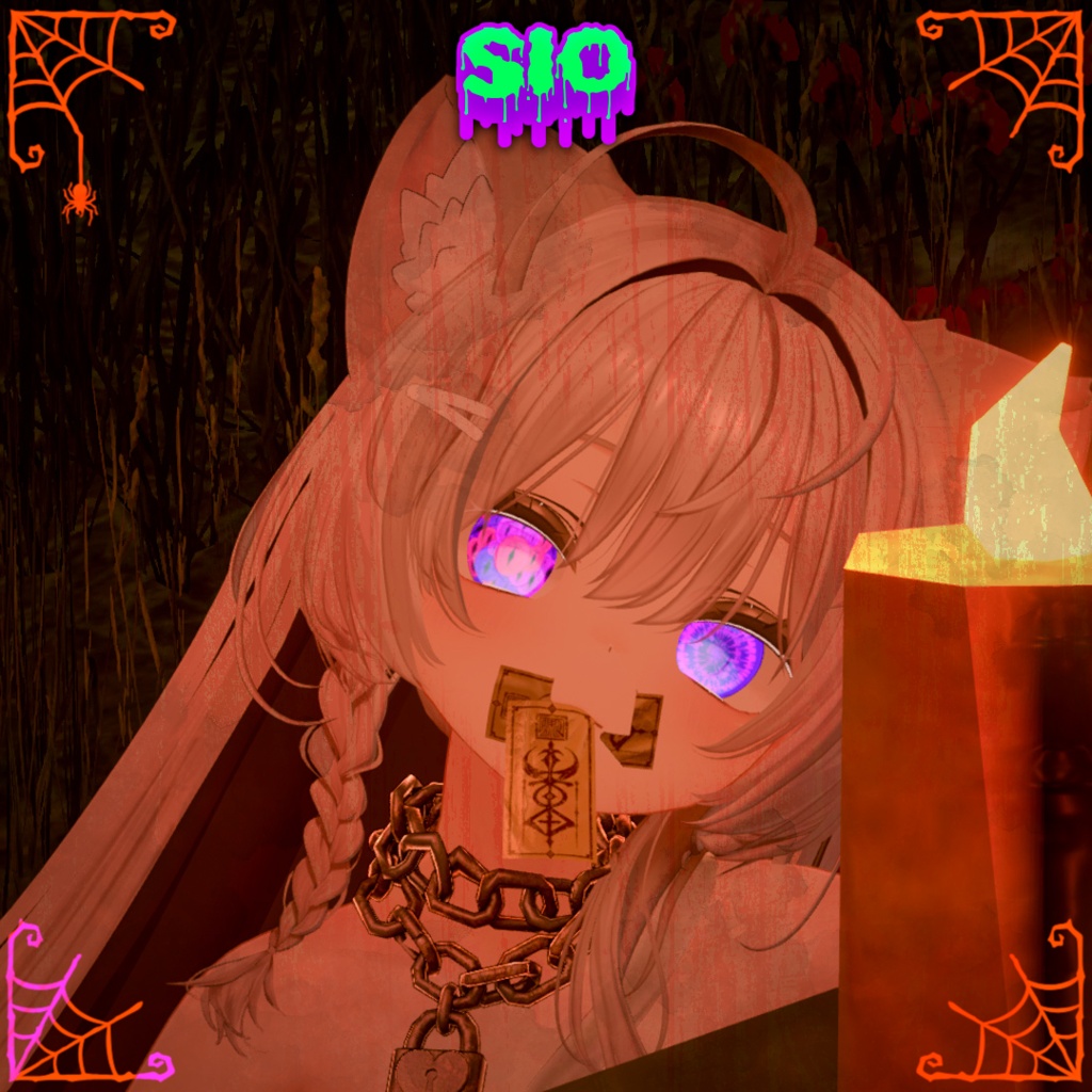 【4色】HERESY Halloween EYE【6アバター対応】