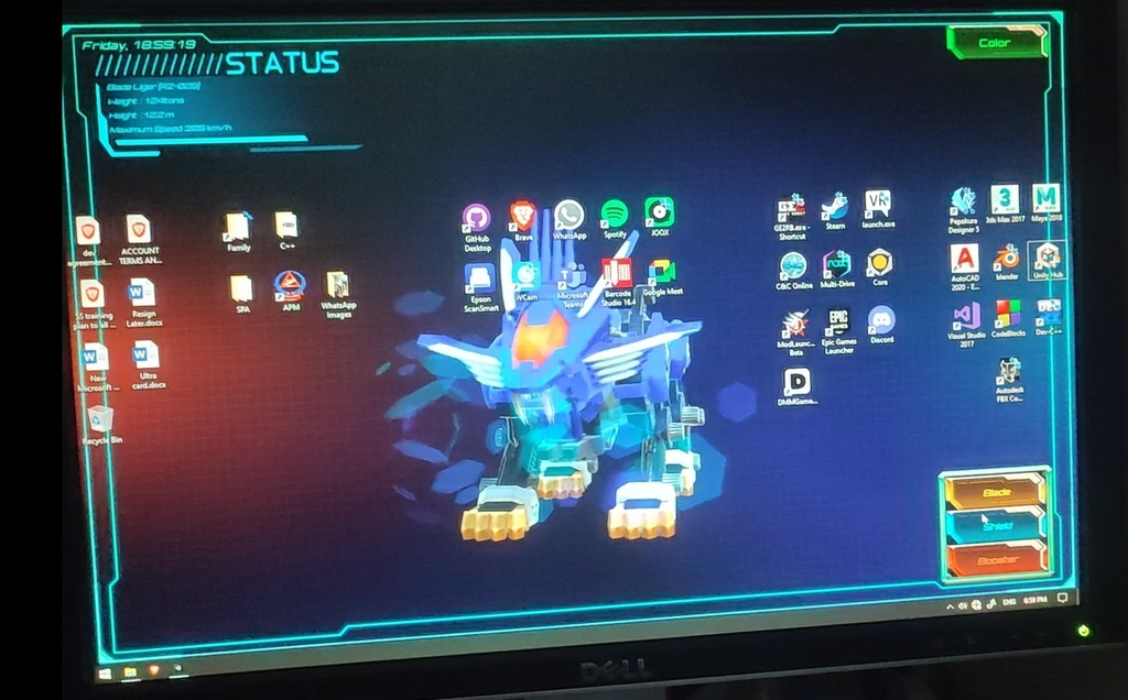 Blade Liger Live Wallpaper